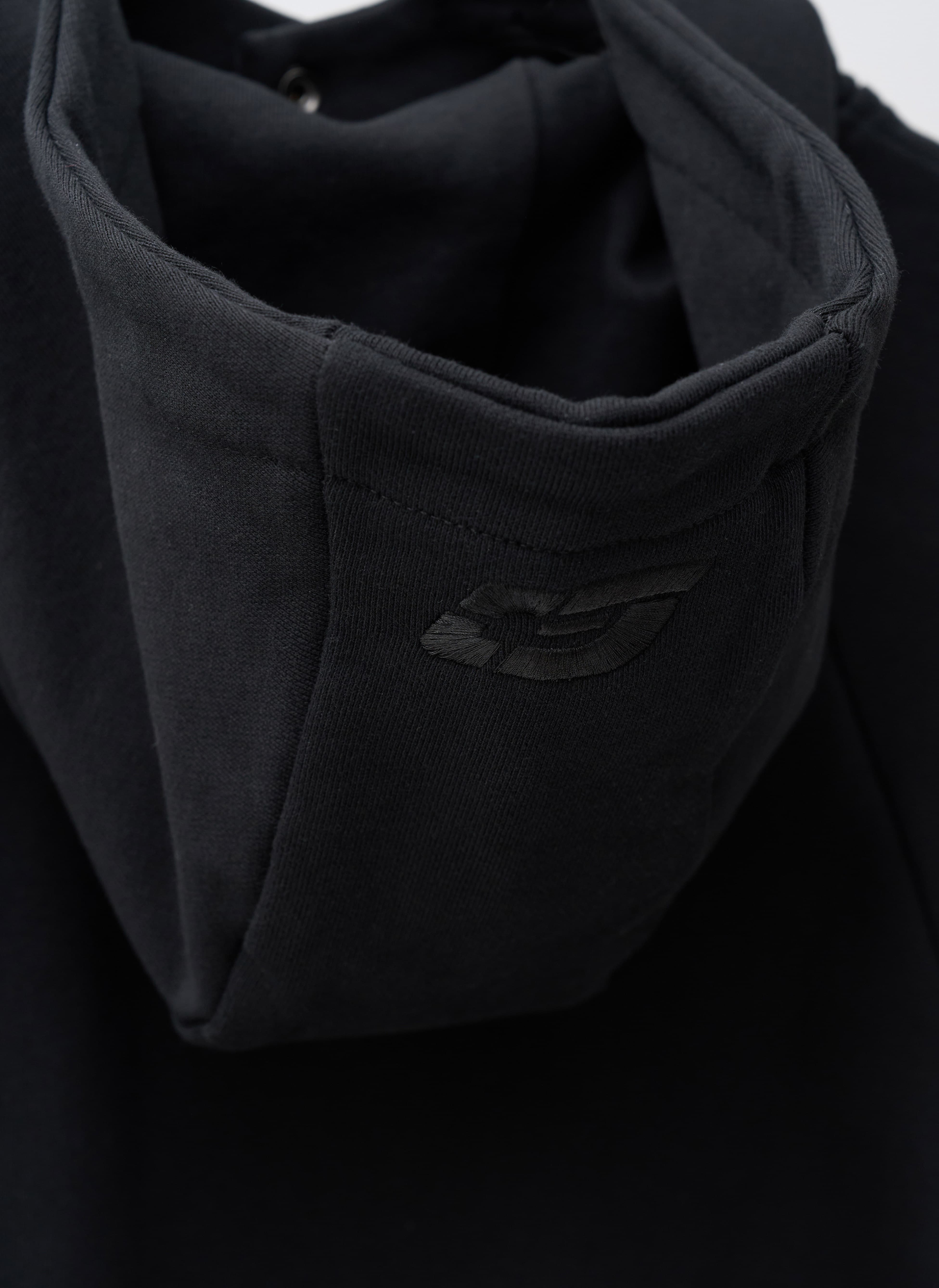 Rift Zip Pocket Hoodie - Black