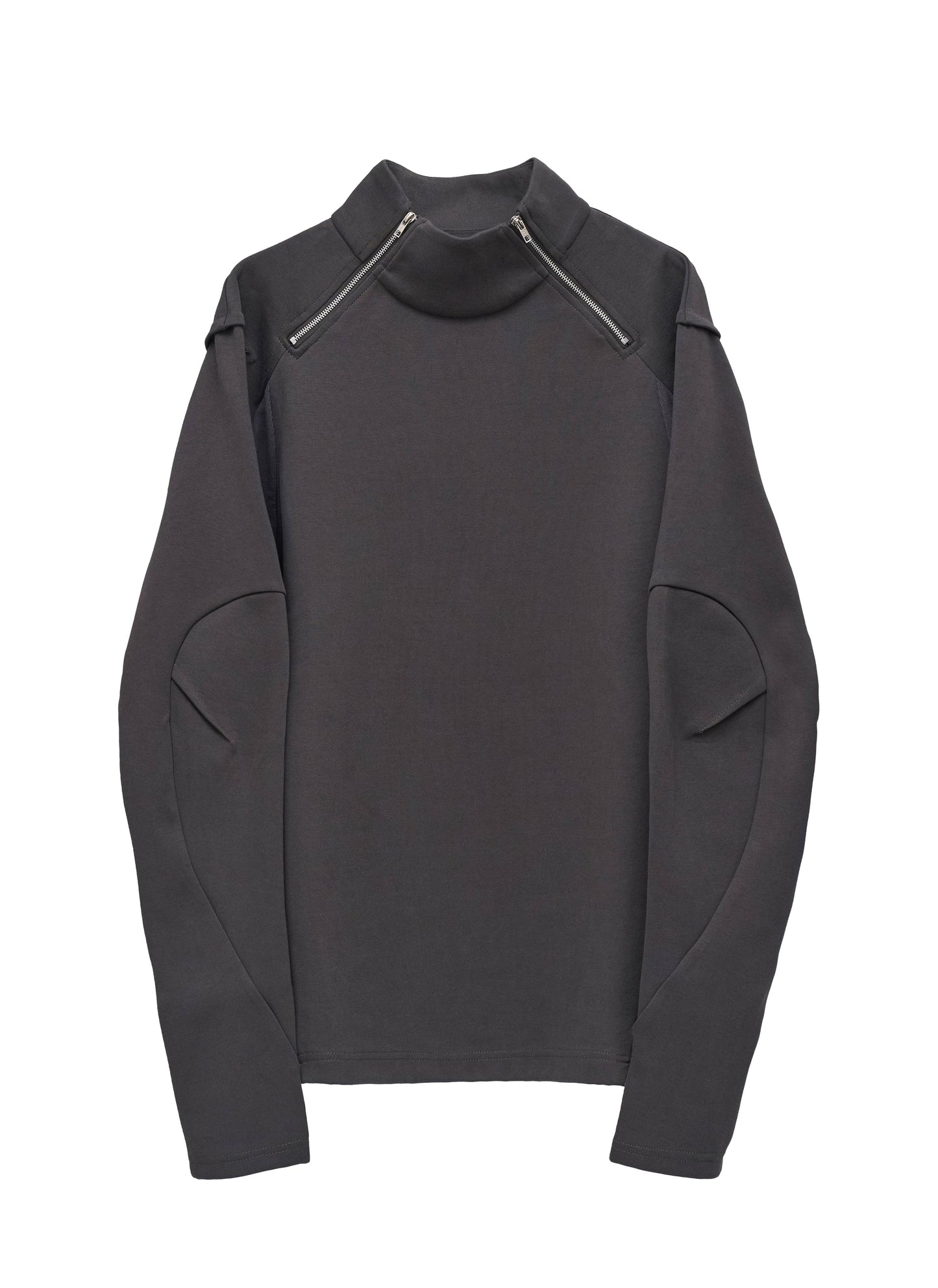 Rift Zip T-neck - Gray