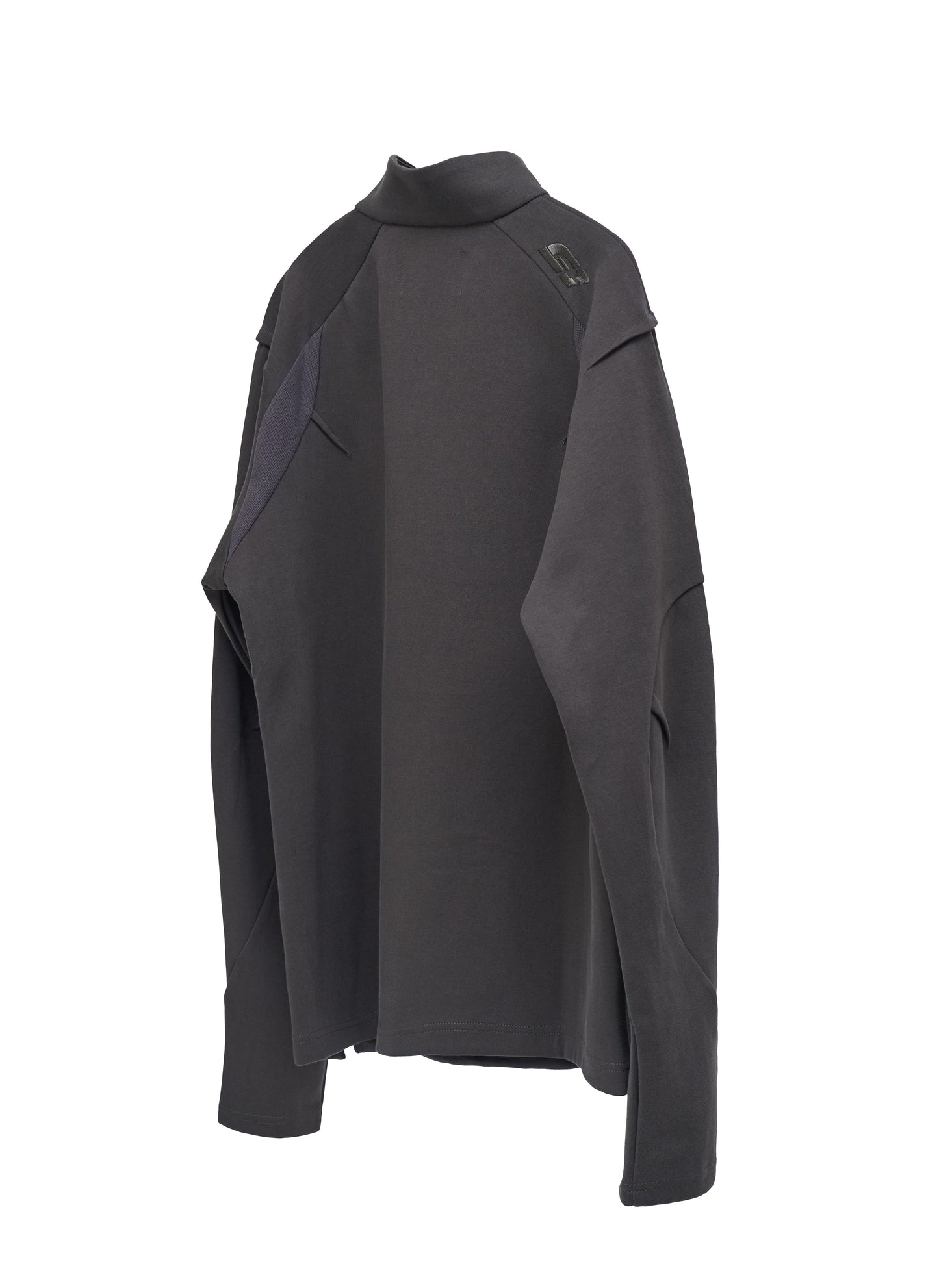 Rift Zip T-neck - Gray