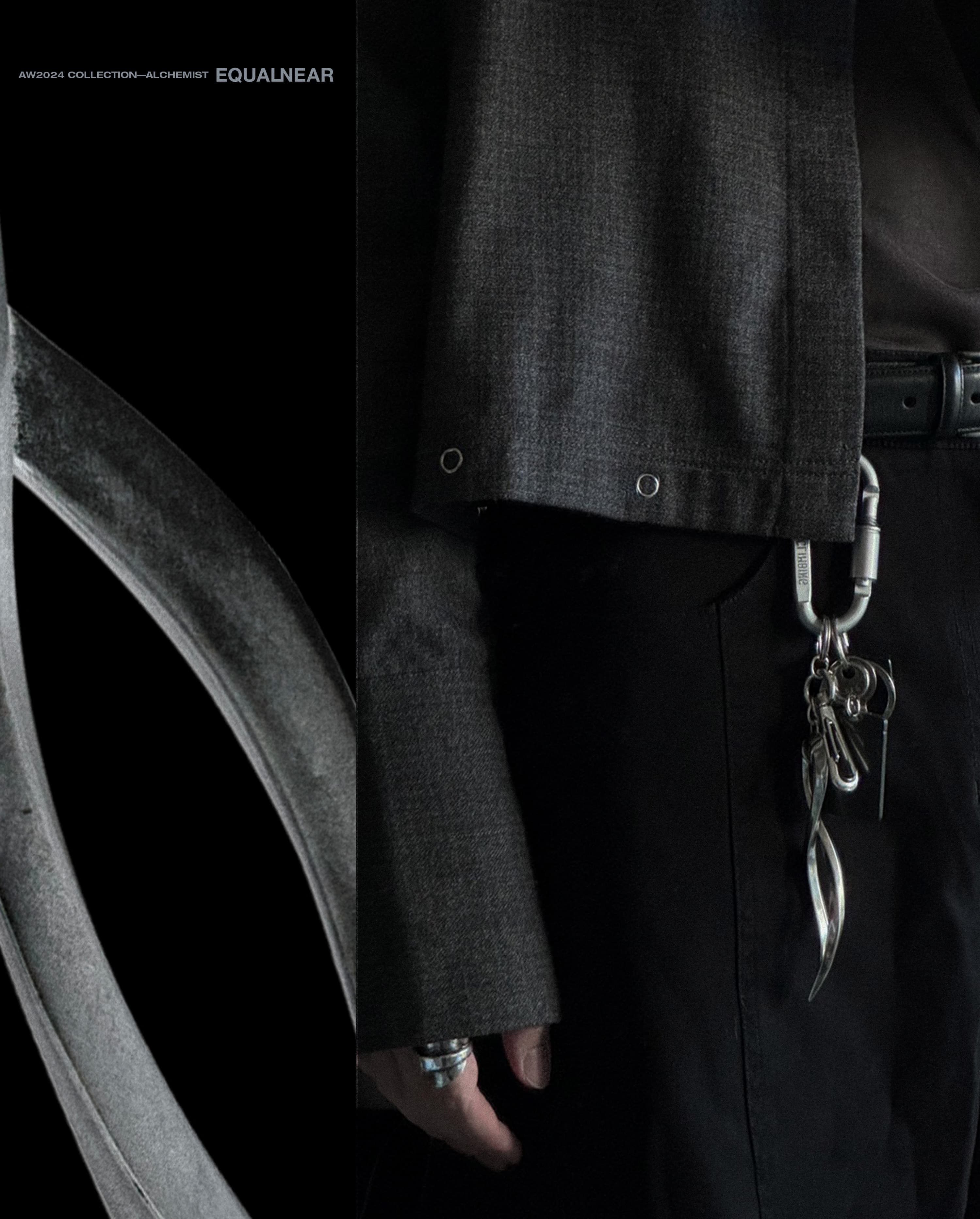 Alchemist’s Dagger Keychain - Antique Silver