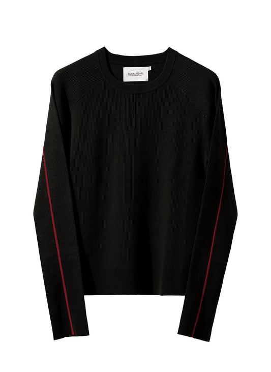 Trails Knit Sweater - Black