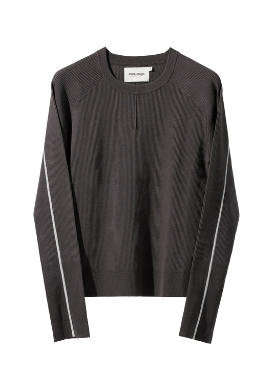 Trails Knit Sweater - Gray