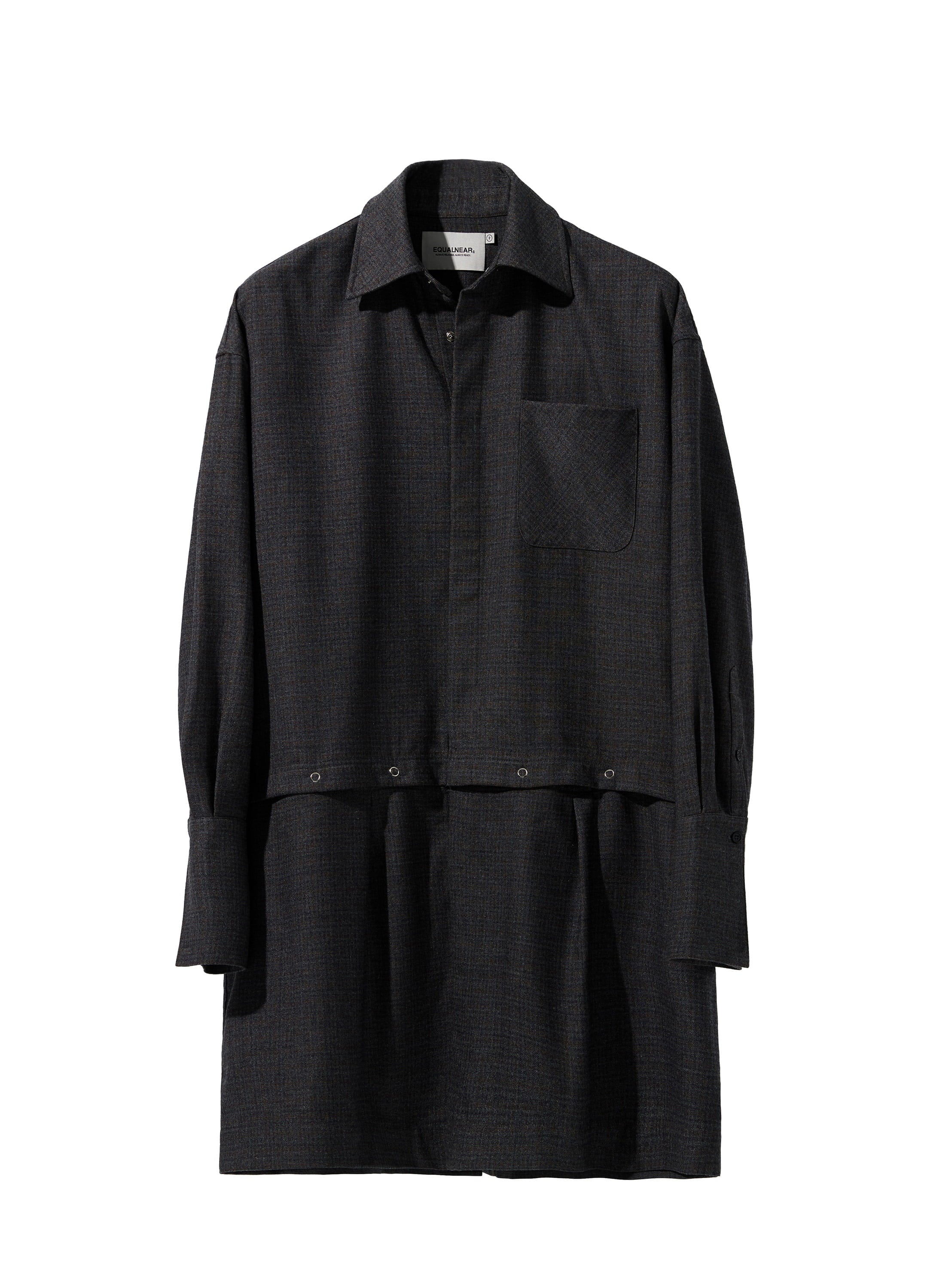 Dawn Shirt Jacket - Gray