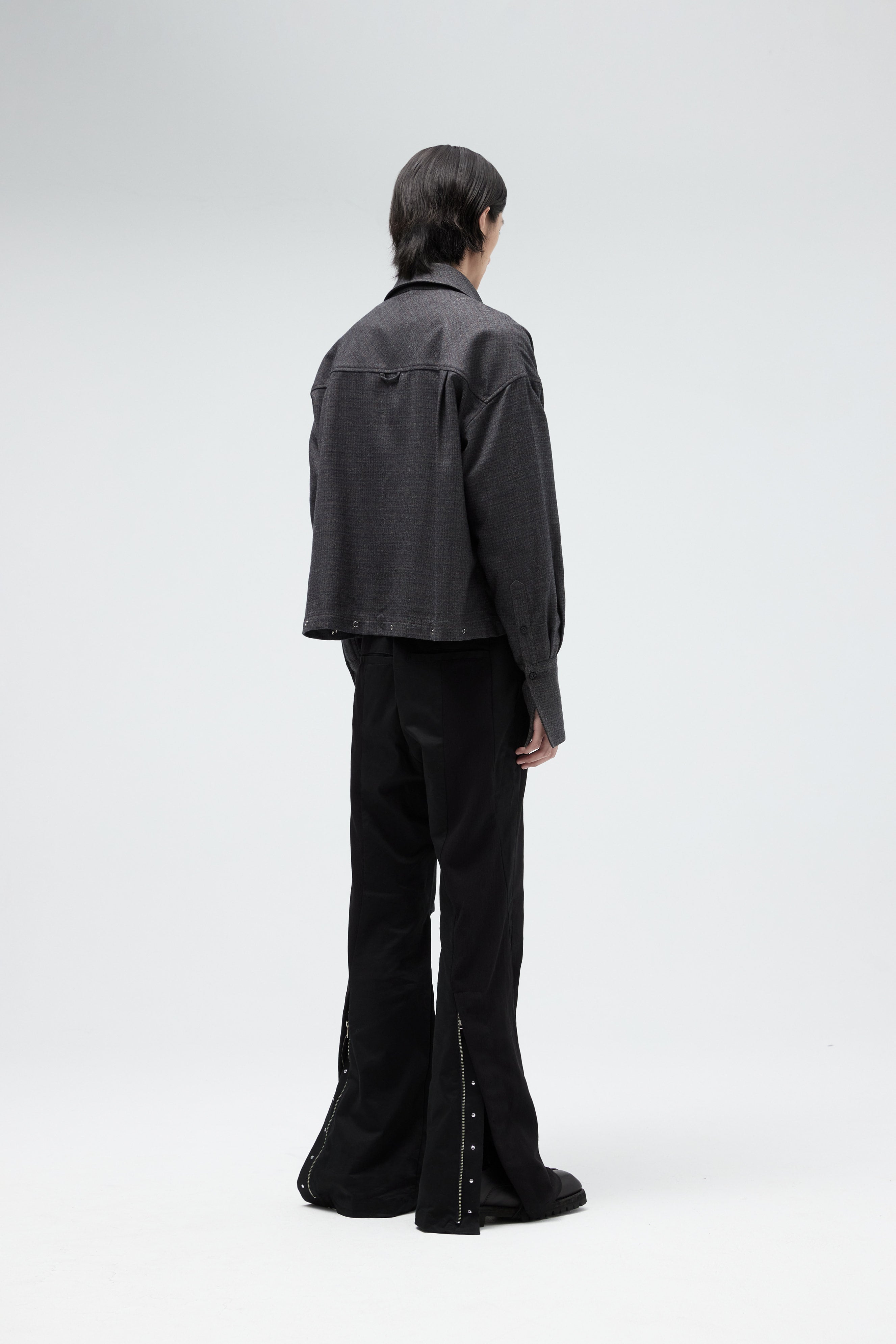 Dawn Shirt Jacket - Gray