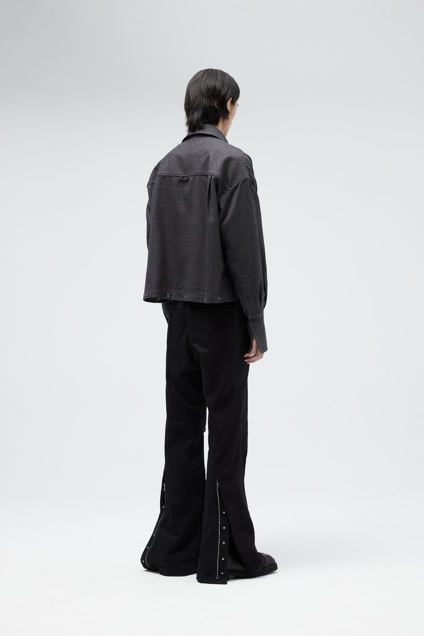 Dawn Shirt Jacket - Gray