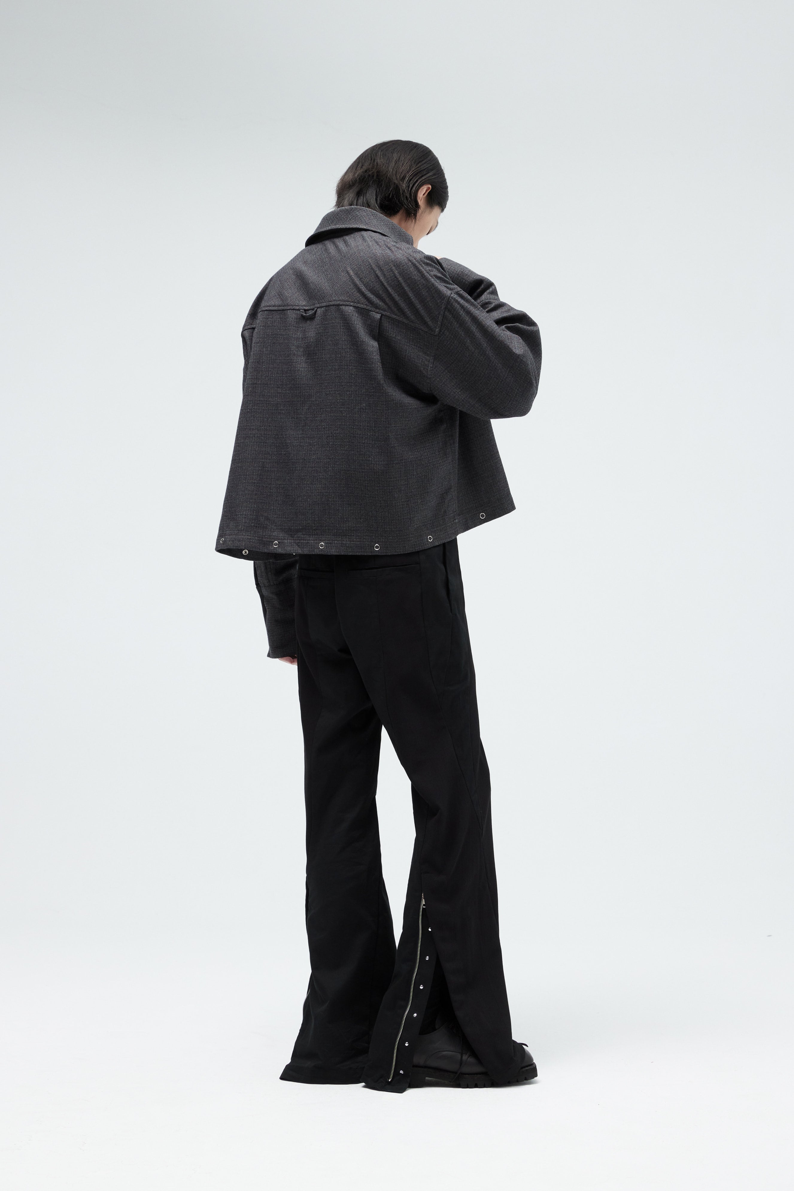 Dawn Shirt Jacket - Gray