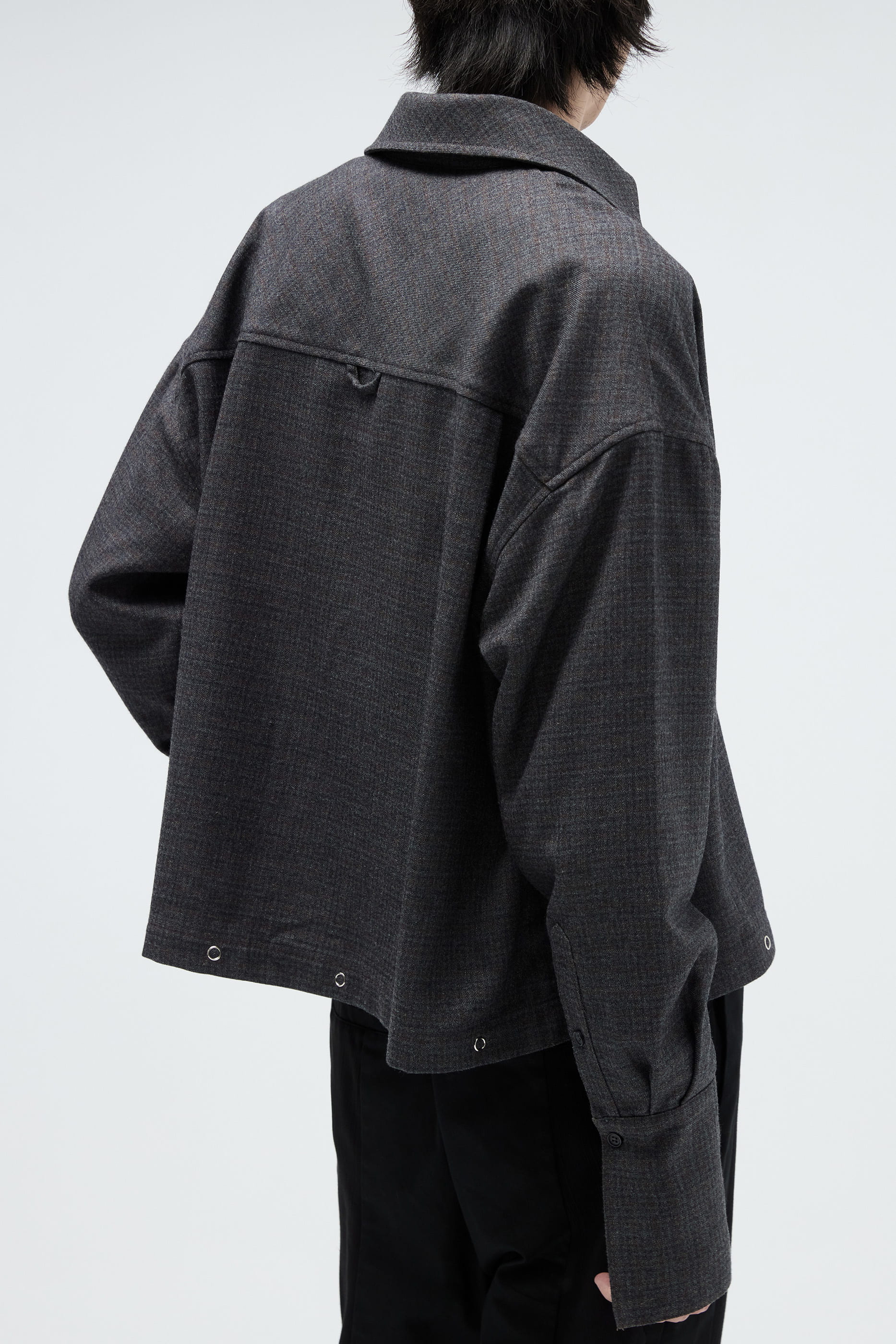 Dawn Shirt Jacket - Gray