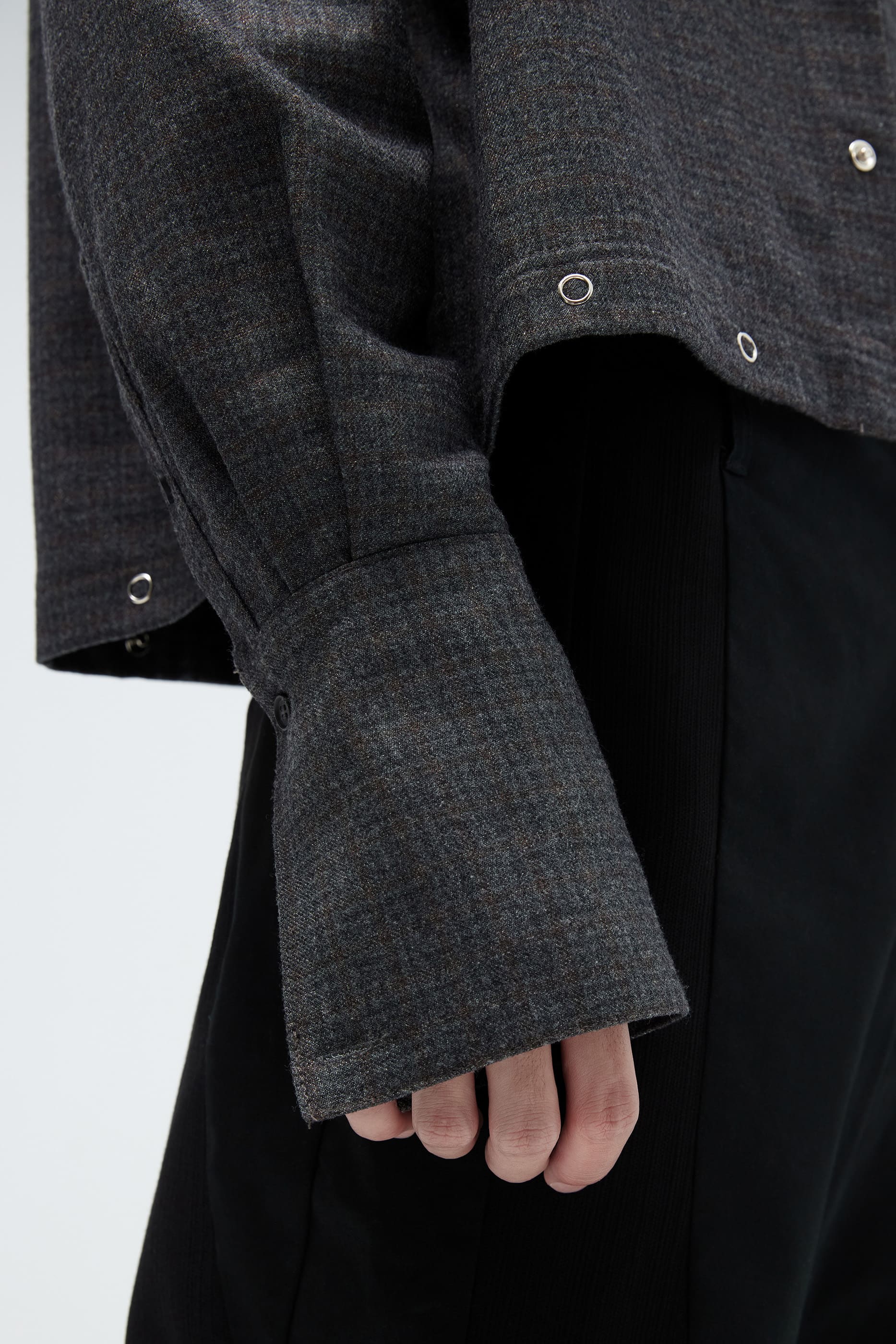 Dawn Shirt Jacket - Gray