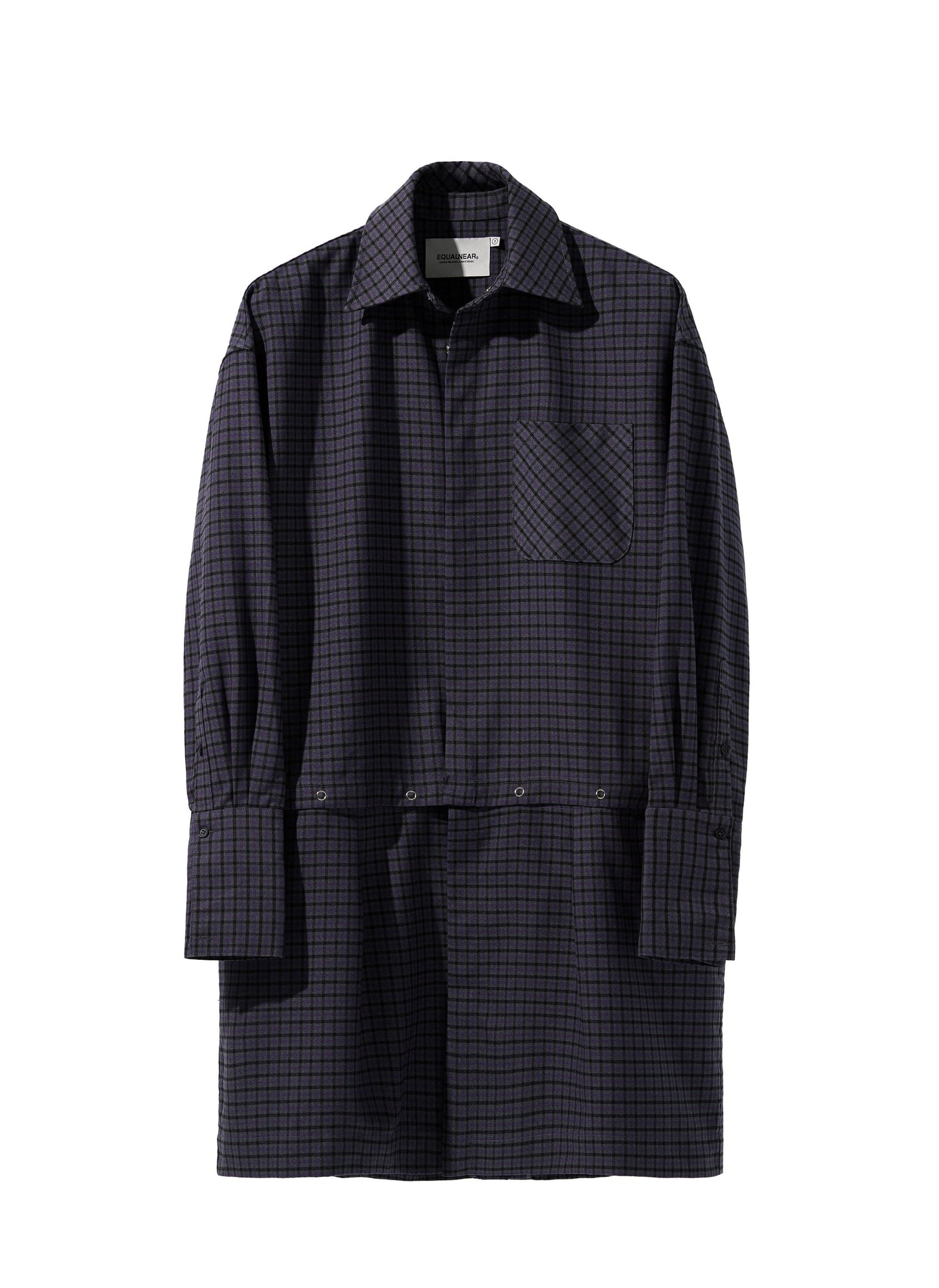 Dawn Shirt Jacket - Purple