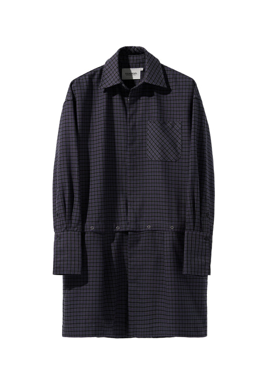 Dawn Shirt Jacket - Purple