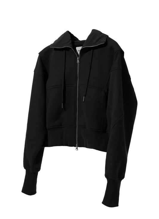 Wiz Zip Hoodie - Black