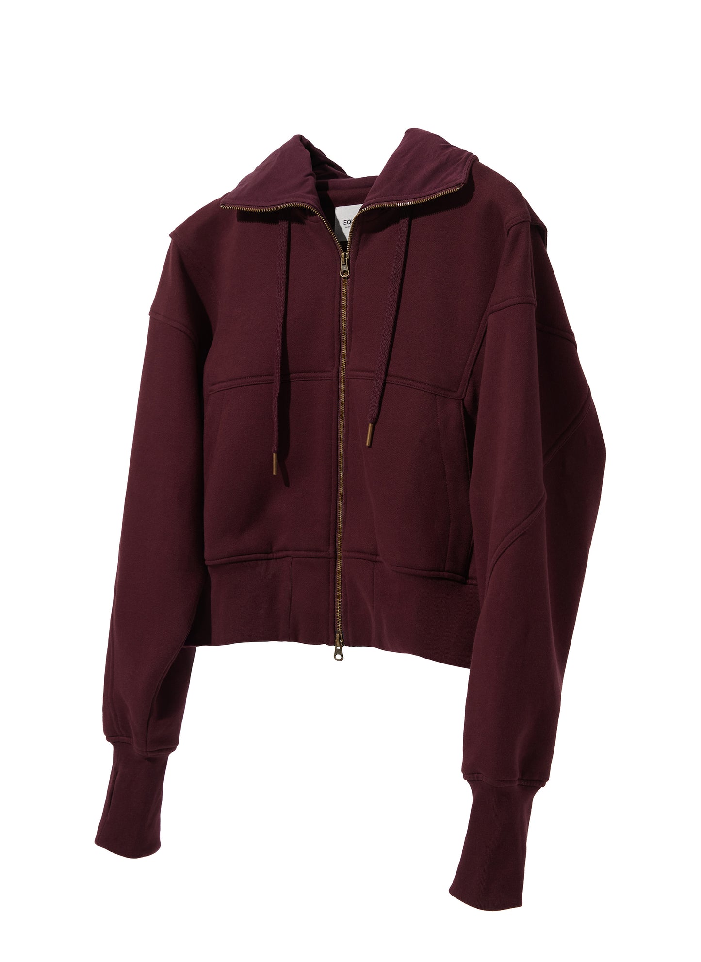 Wiz Zip Hoodie - Burgundy
