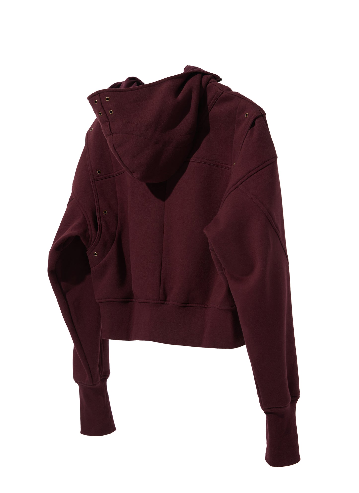 Wiz Zip Hoodie - Burgundy