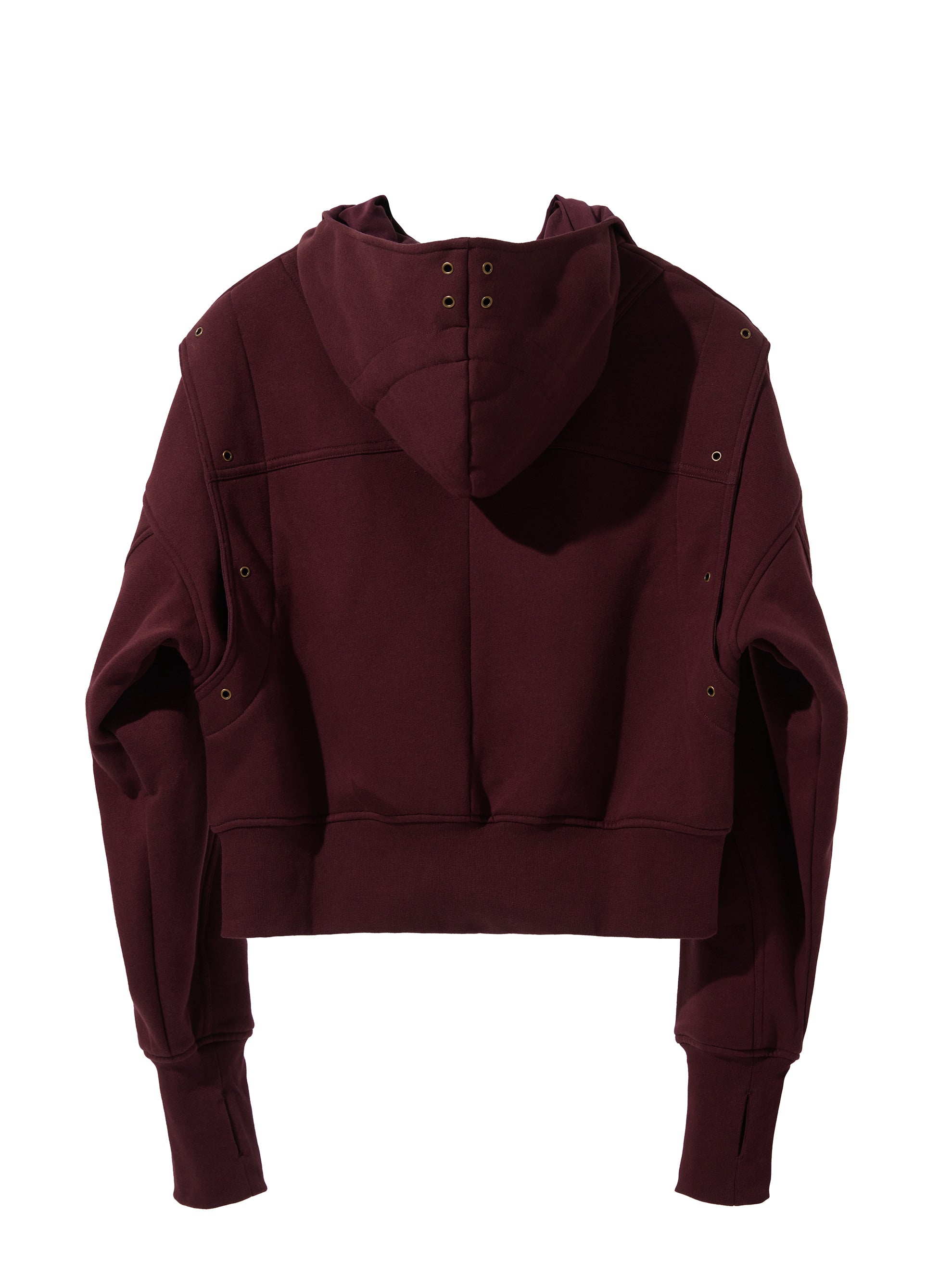 Wiz Zip Hoodie - Burgundy