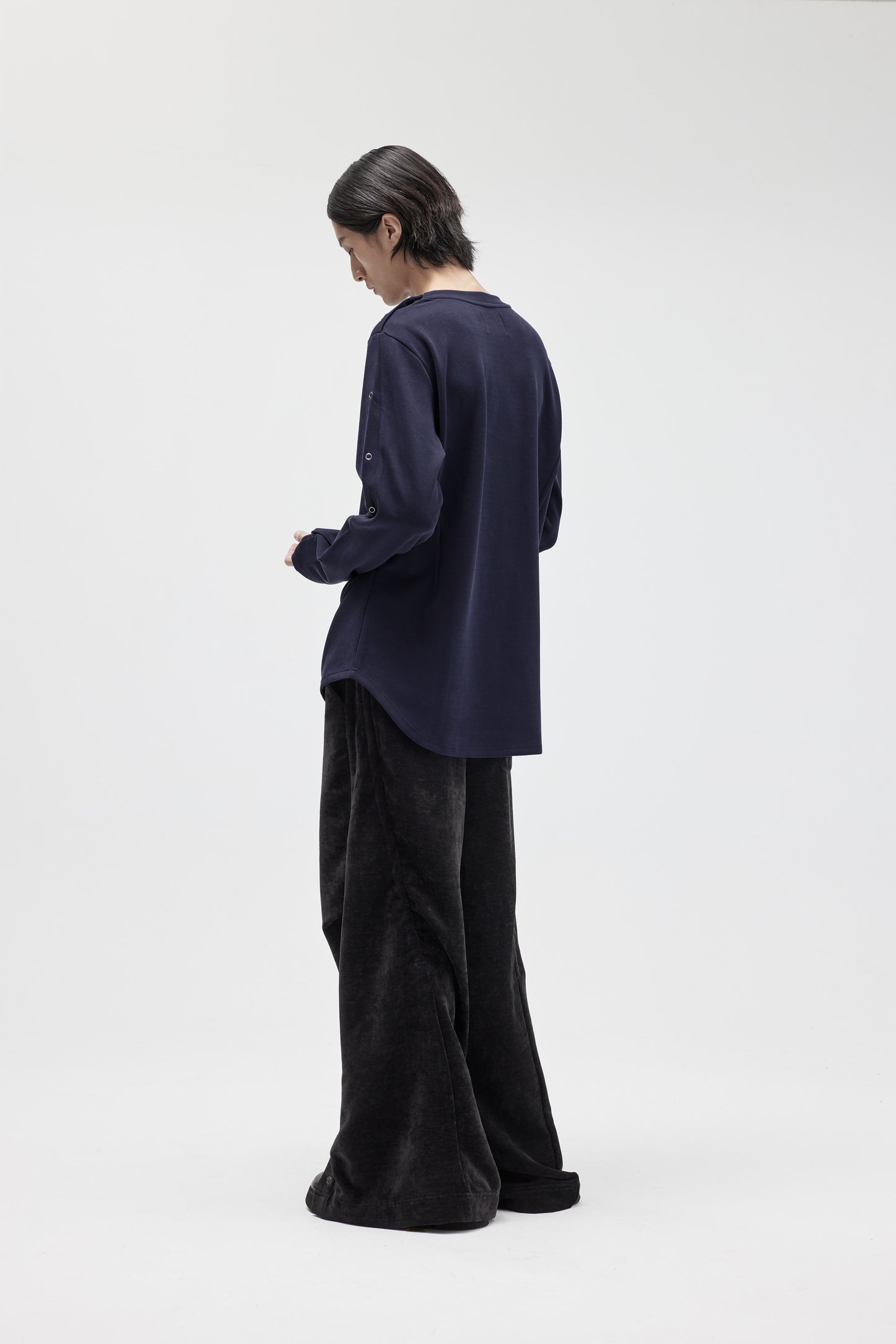 Astro Henley Sweatshirt - Blue