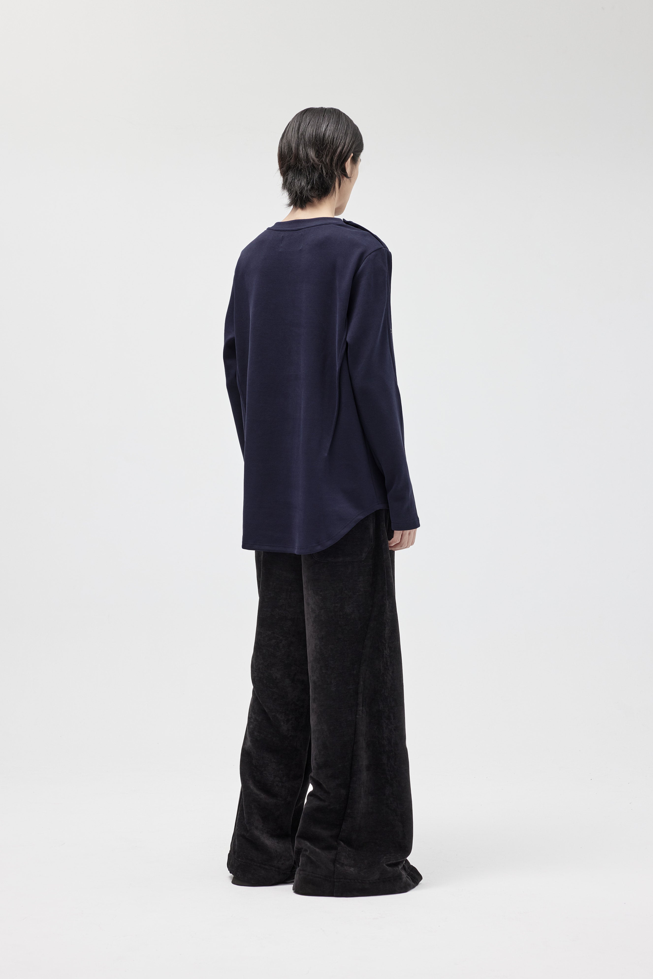 Astro Henley Sweatshirt - Blue