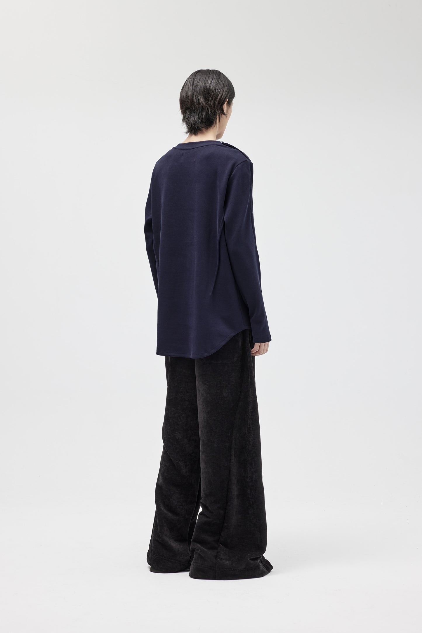 Astro Henley Sweatshirt - Blue