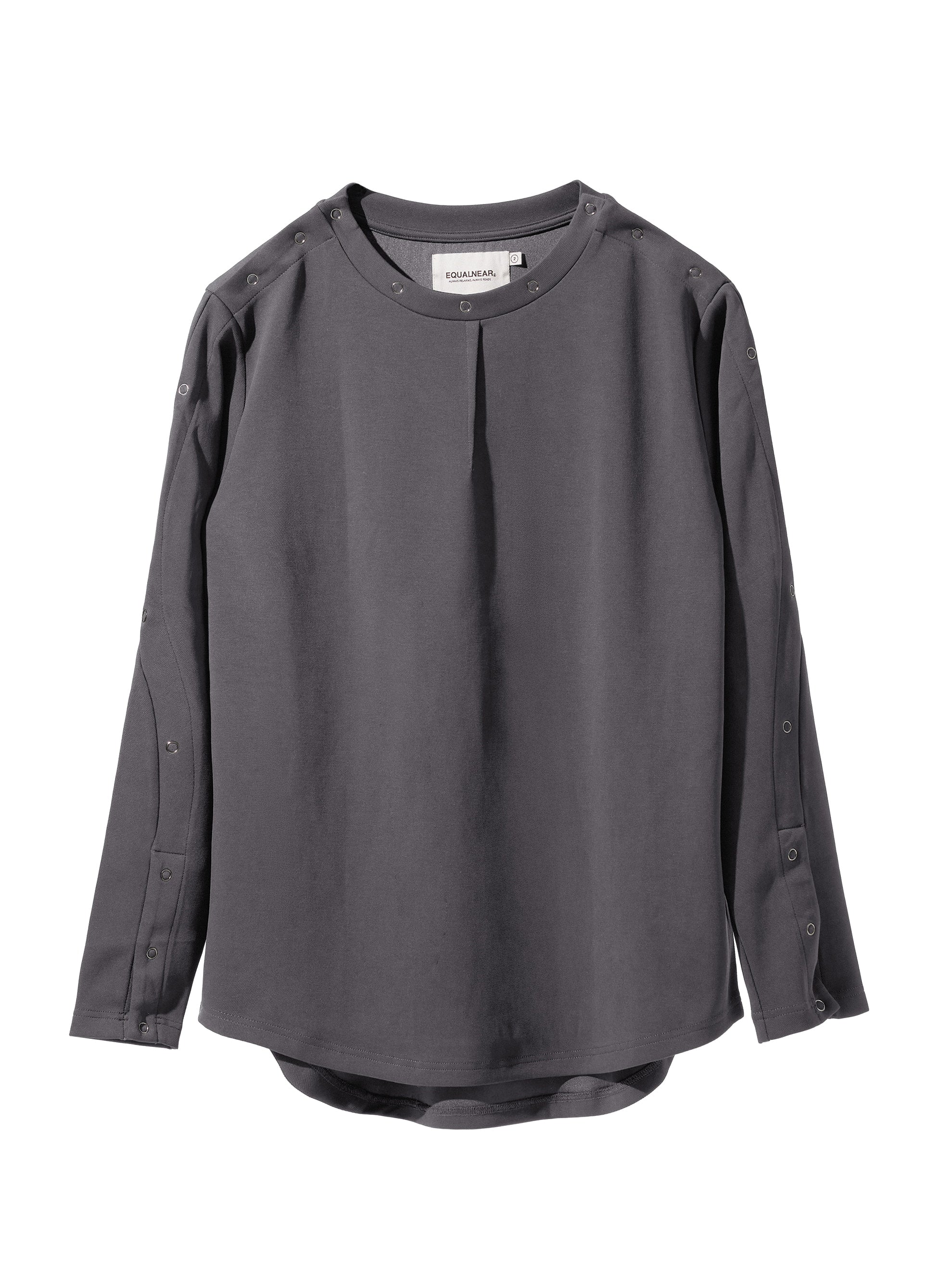 Astro Henley Sweatshirt - Gray