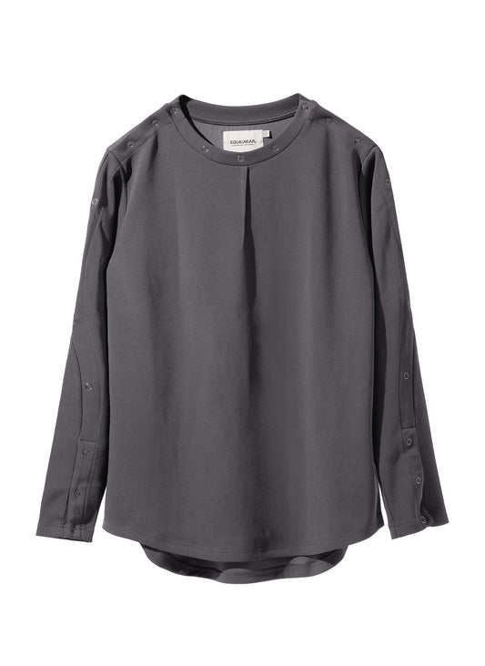 Astro Henley Sweatshirt - Gray