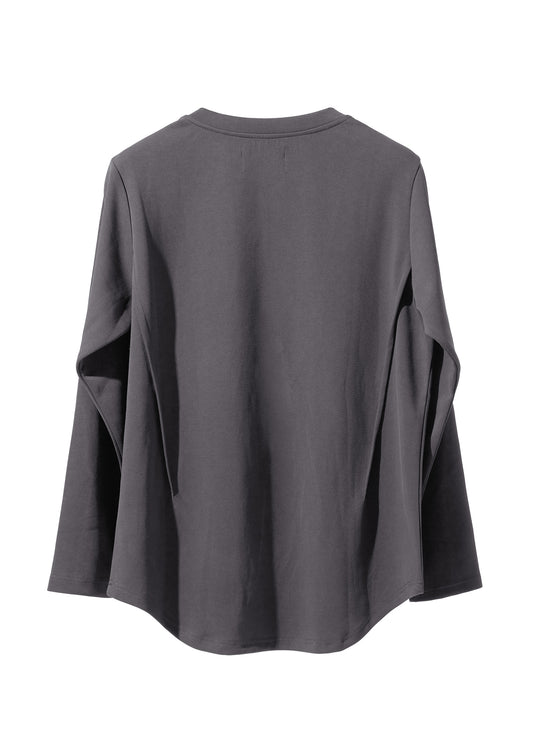 Astro Henley Sweatshirt - Gray