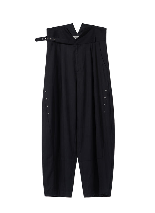 Groundline Wide Pants - Black
