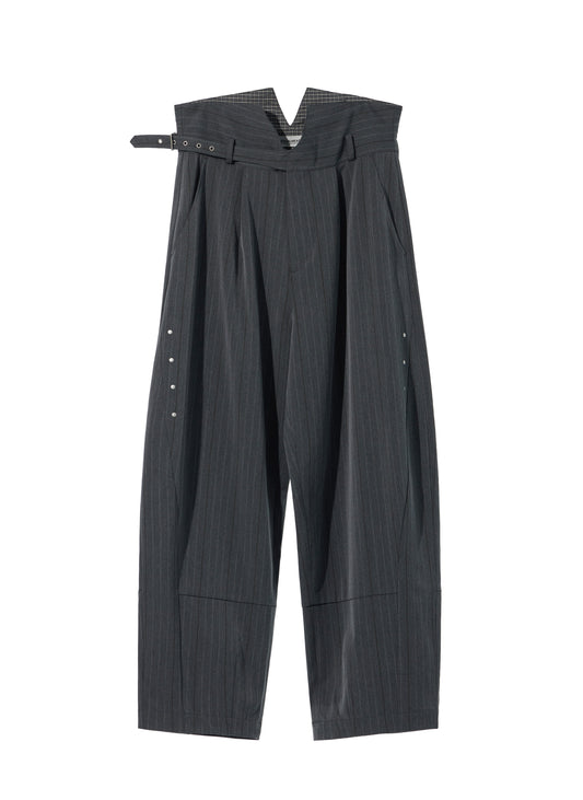 Groundline Wide Pants - Gray