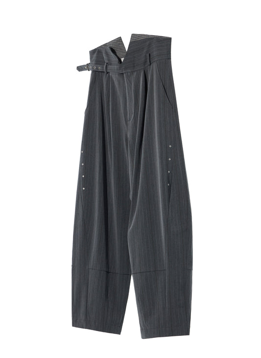 Groundline Wide Pants - Gray
