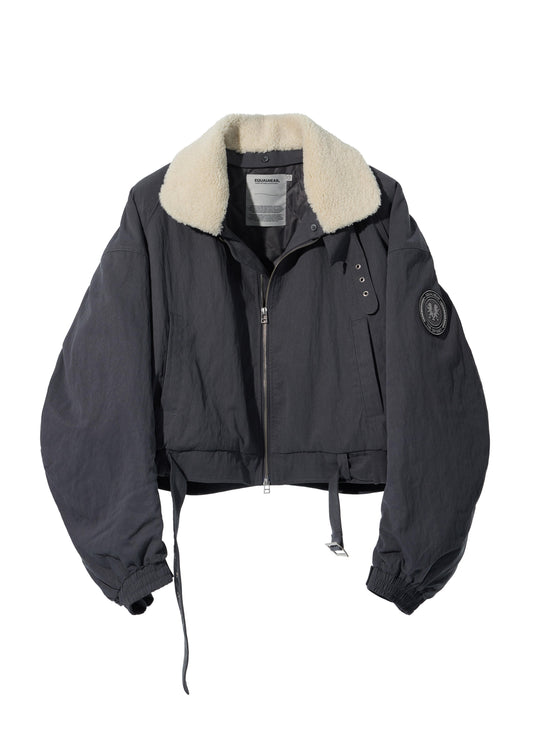 Heartcore Bomber Jacket - Gray