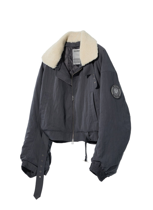 Heartcore Bomber Jacket - Gray