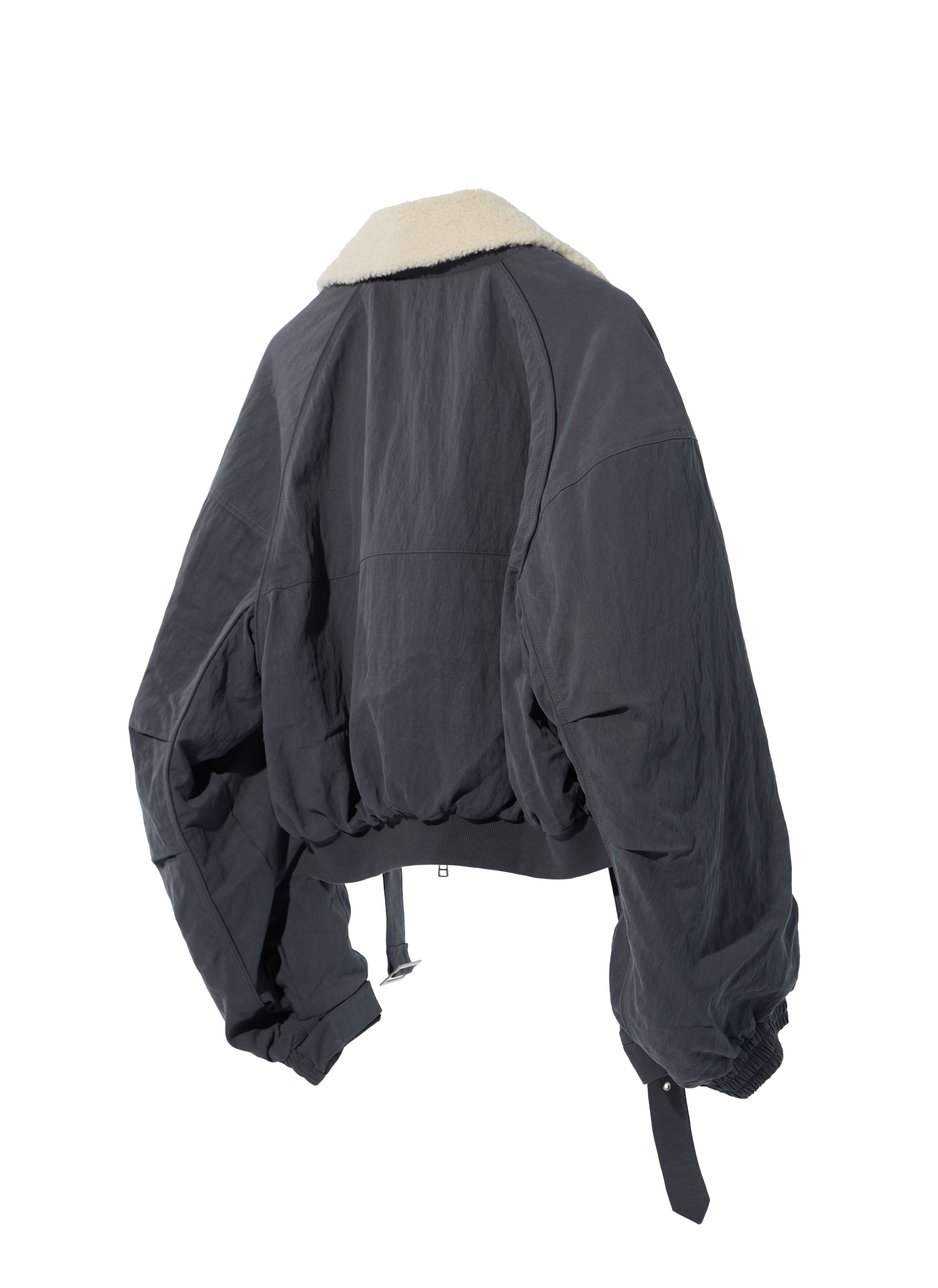 Heartcore Bomber Jacket - Gray