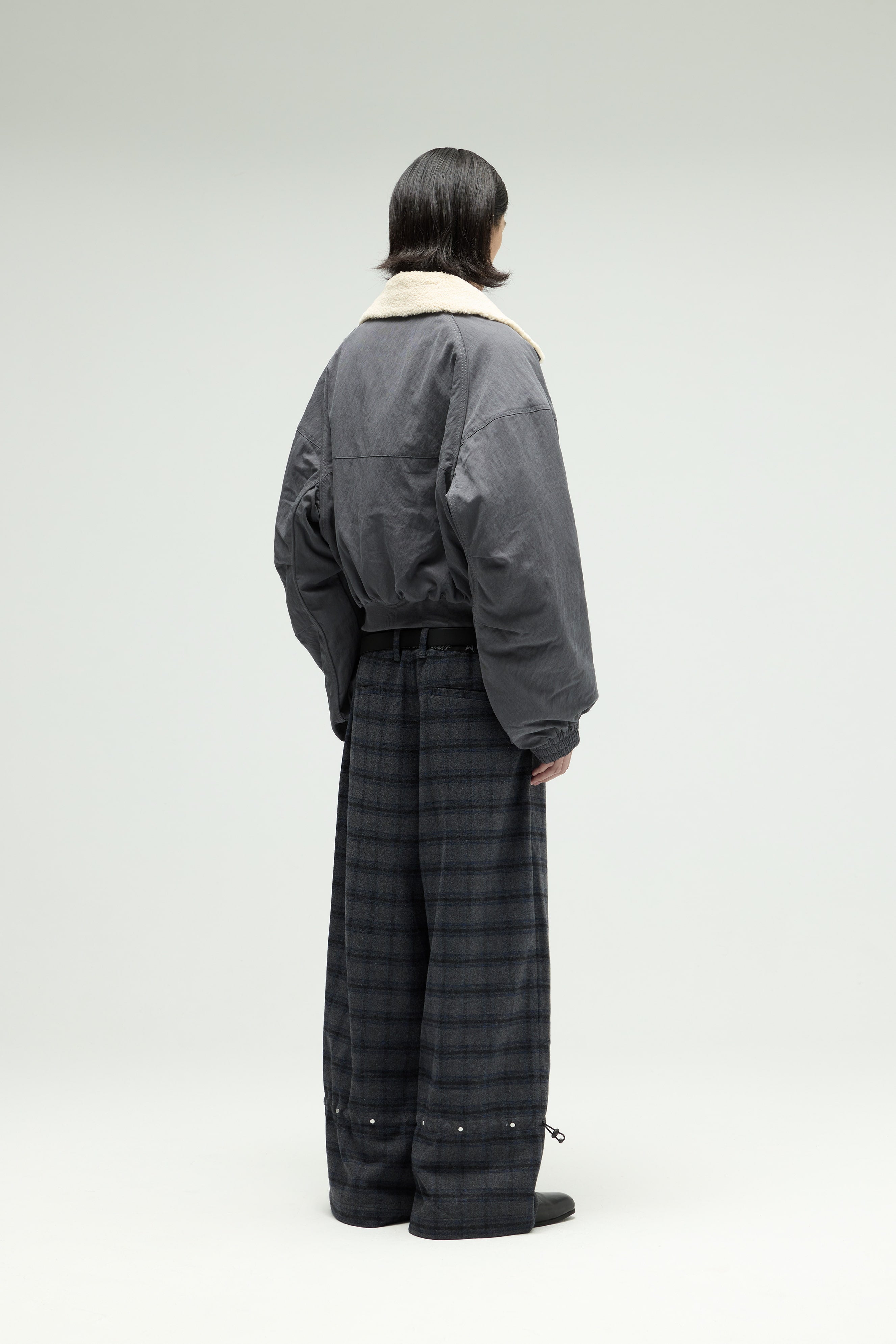 Heartcore Bomber Jacket - Gray