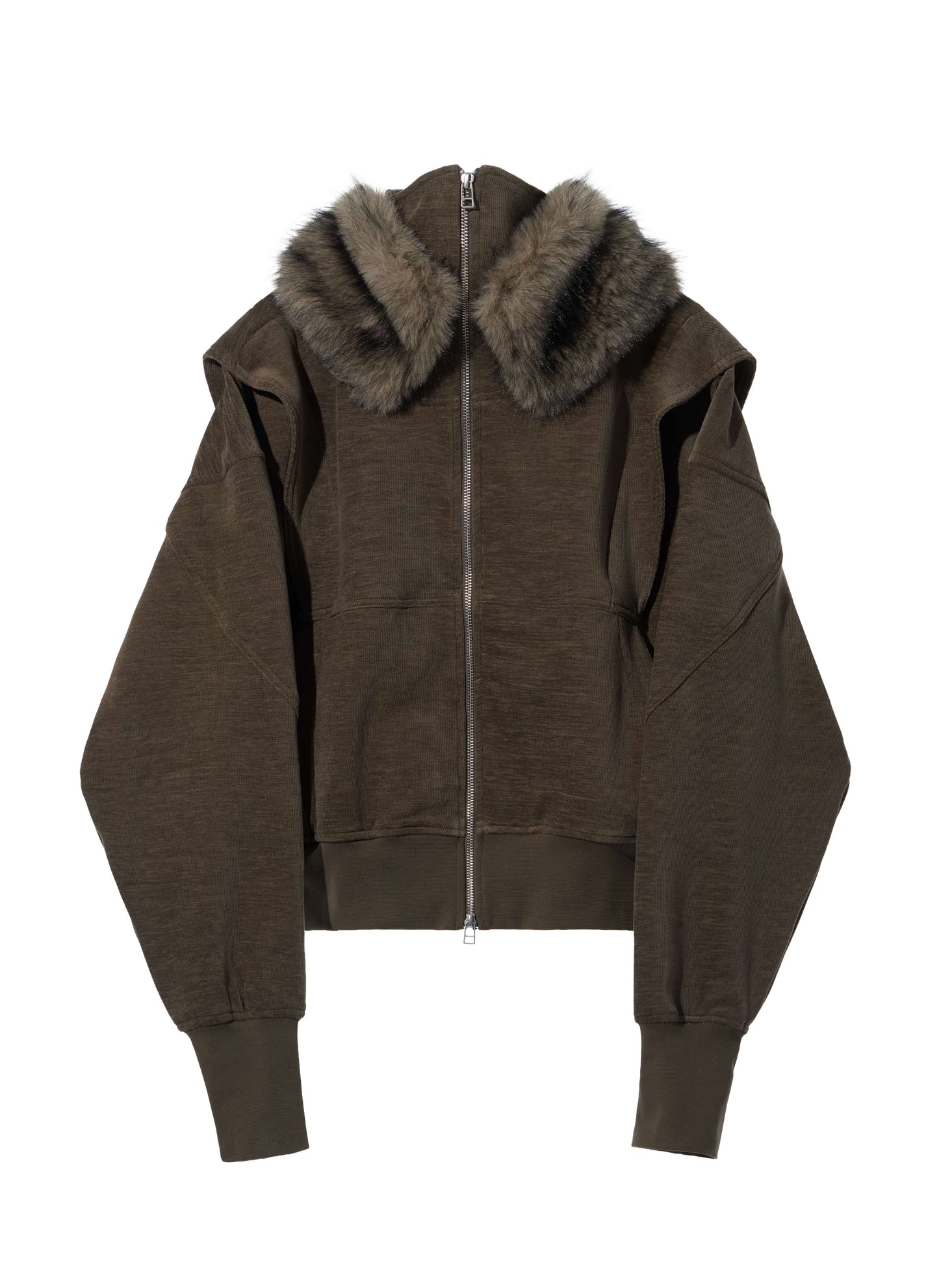 Phantom Zip Hoodie - Olive