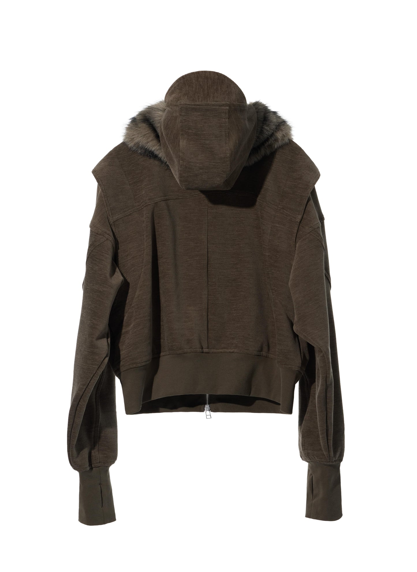 Phantom Zip Hoodie - Olive