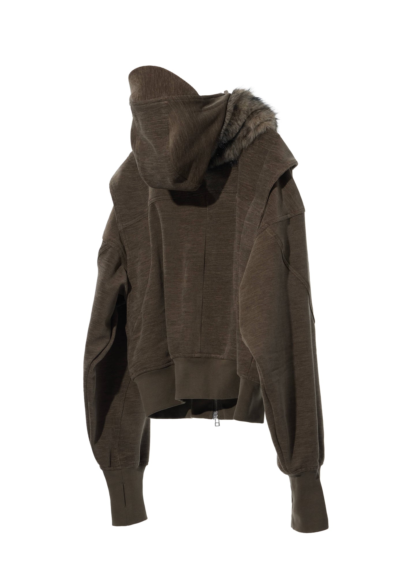 Phantom Zip Hoodie - Olive