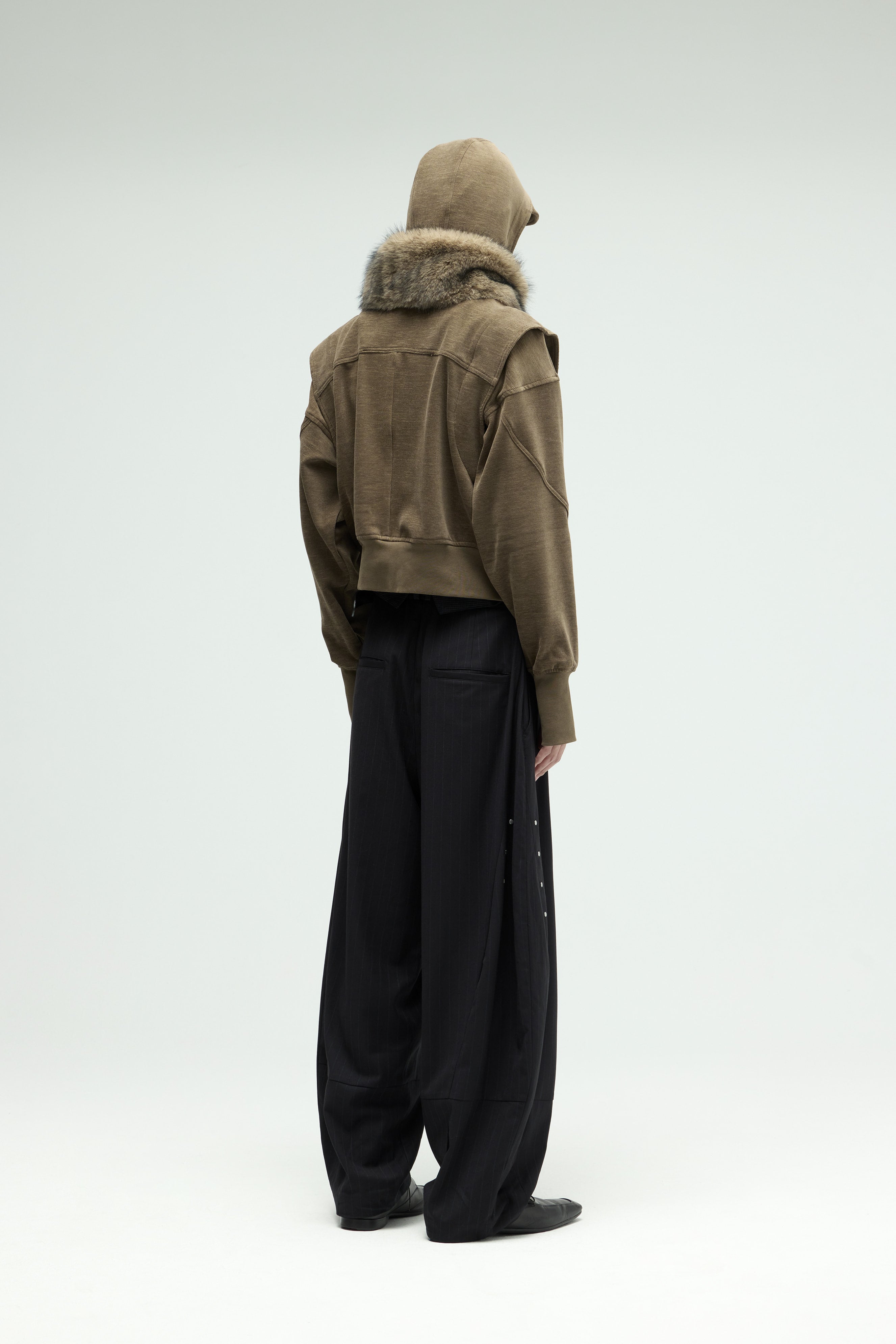 Phantom Zip Hoodie - Olive