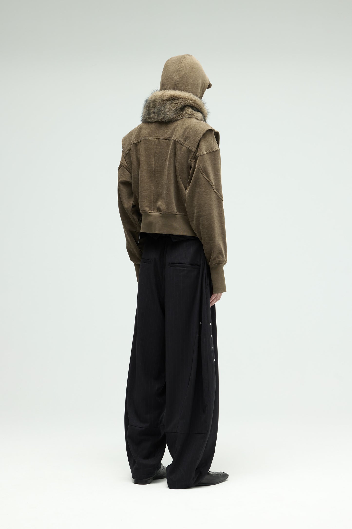 Phantom Zip Hoodie - Olive