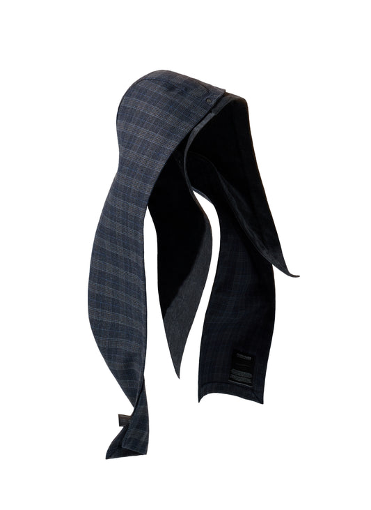 Napkin Scarf - Gray Blue