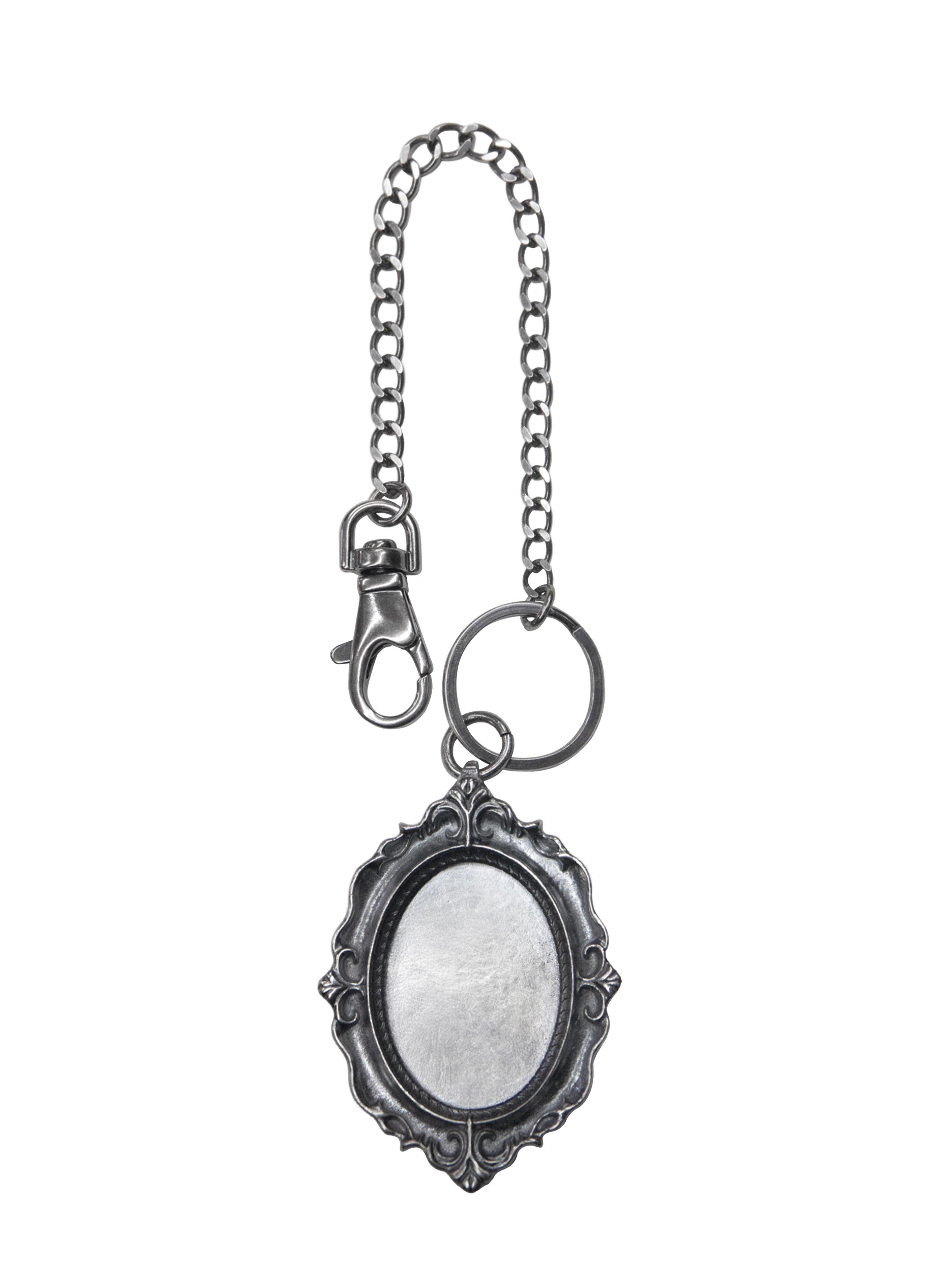 Hero’s Key Frame - Antique Silver