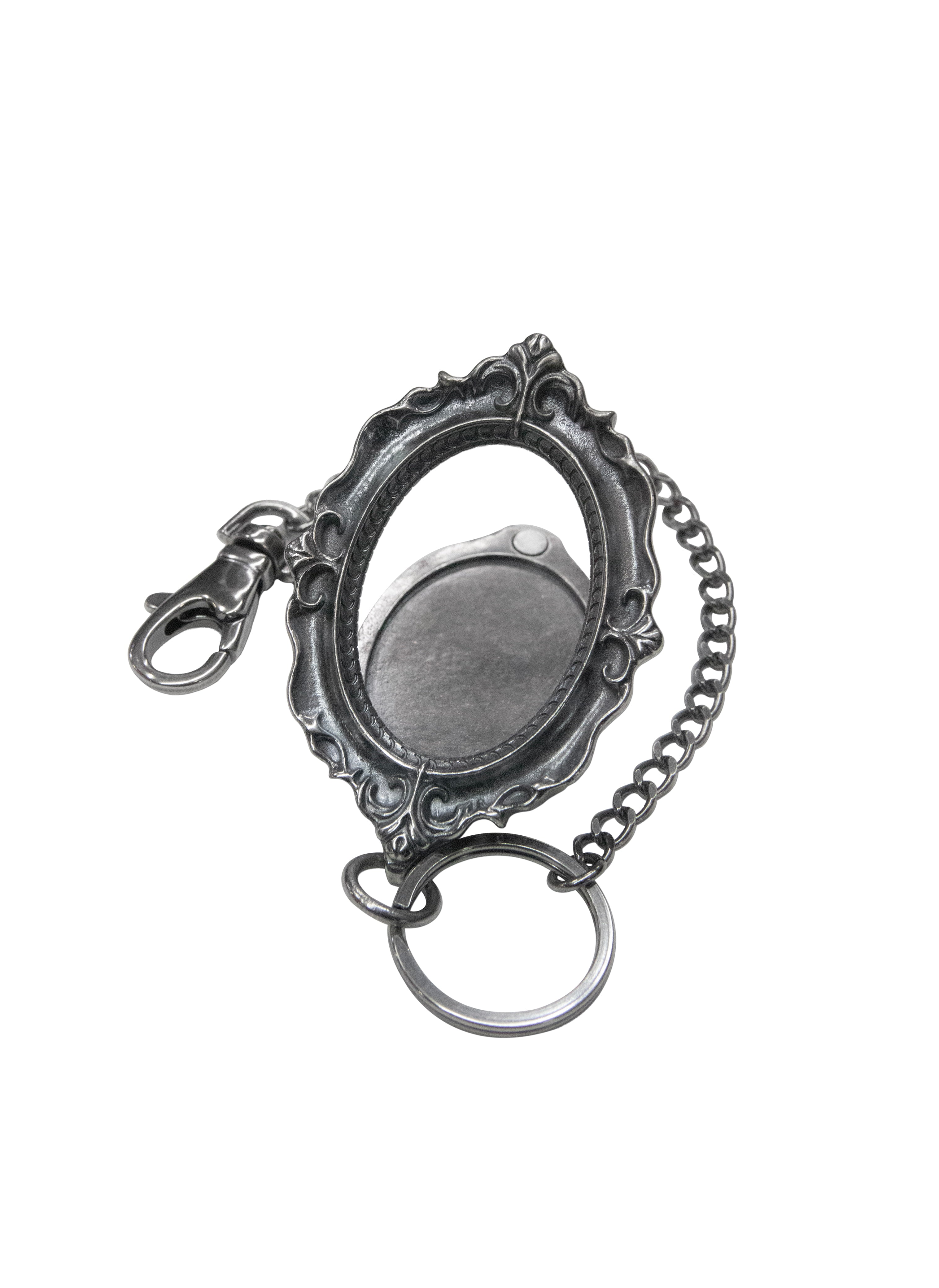 Hero’s Key Frame - Antique Silver