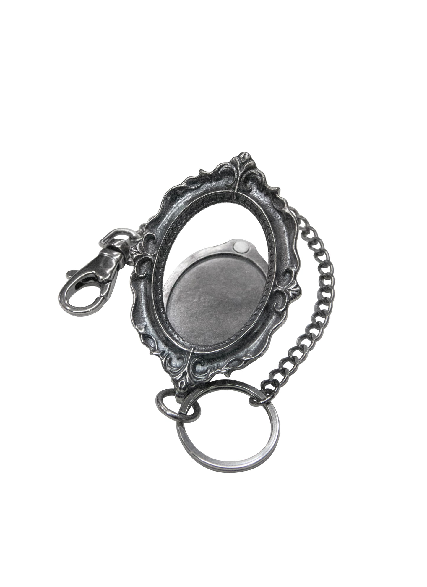 Hero’s Key Frame - Antique Silver