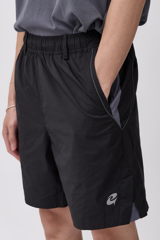 C&G Logo Sport Shorts - Black