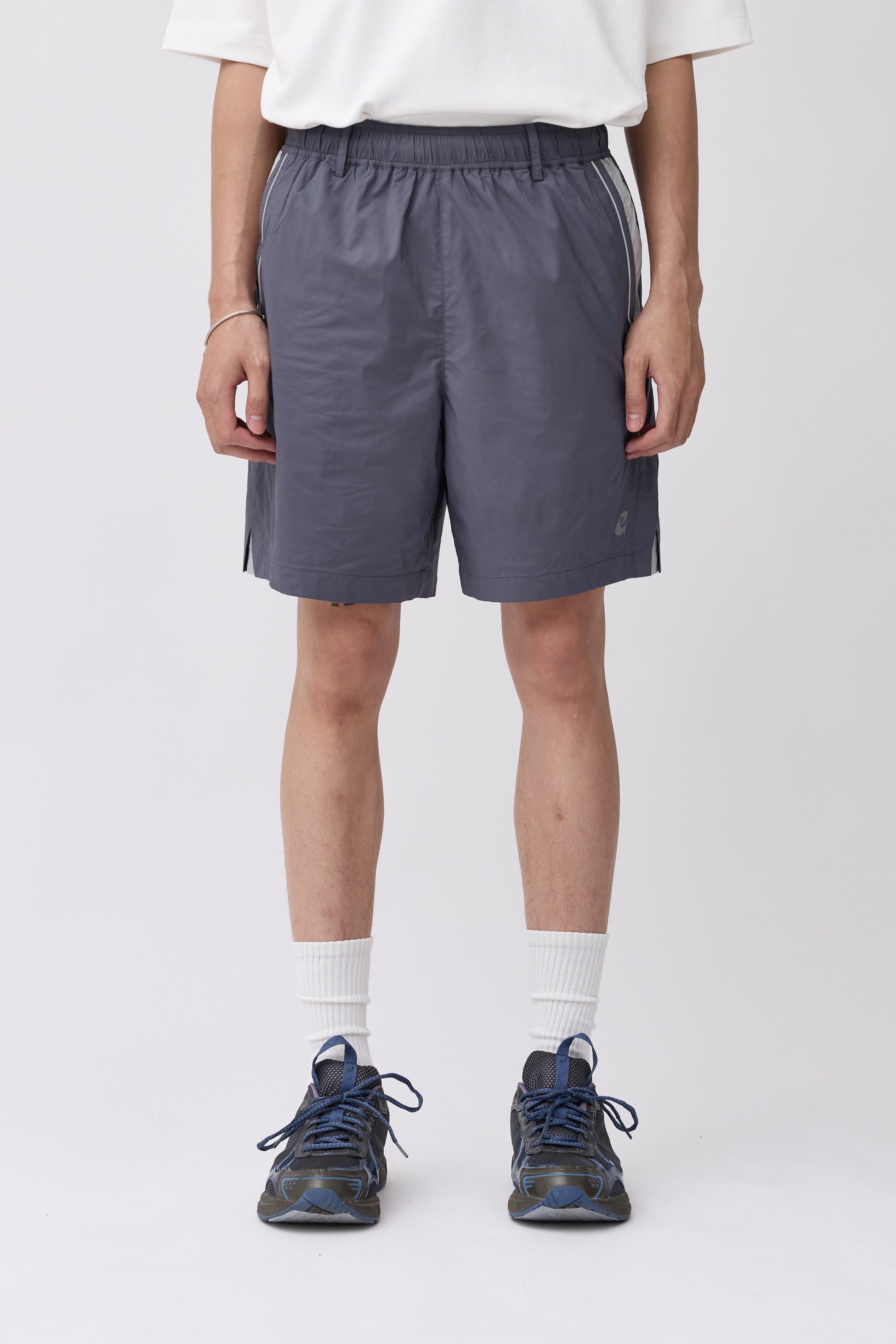 C&G Logo Sport Shorts - Gray