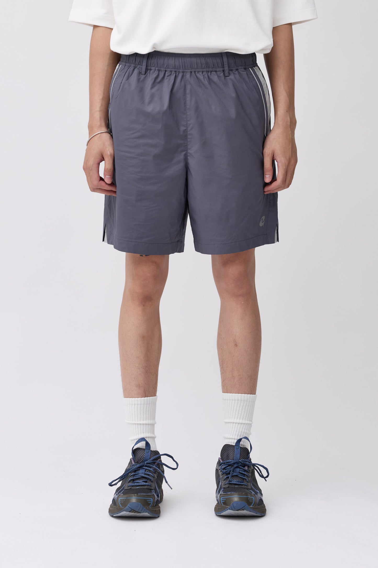C&G Logo Sport Shorts - Gray