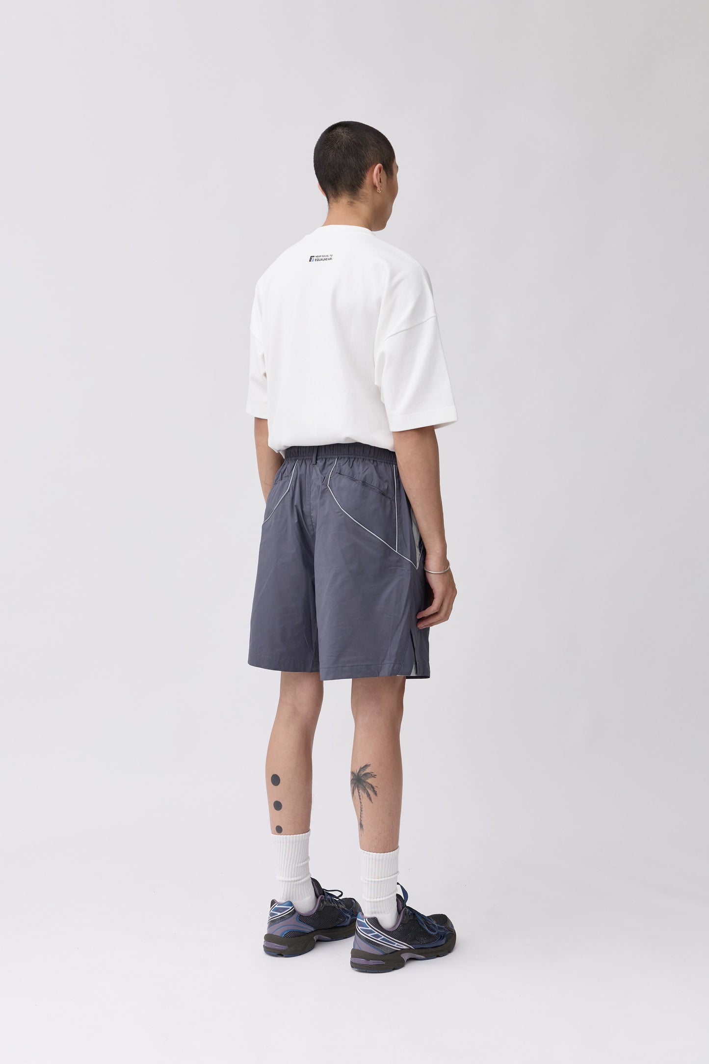 C&G Logo Sport Shorts - Gray