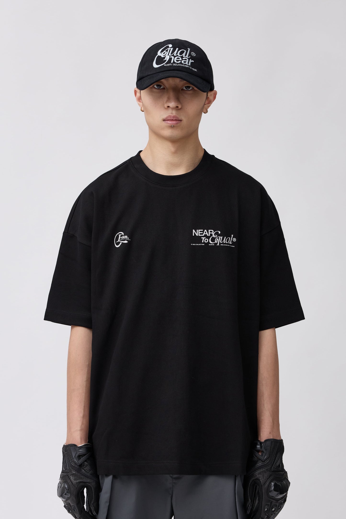 EQNR Logo Tee - Black