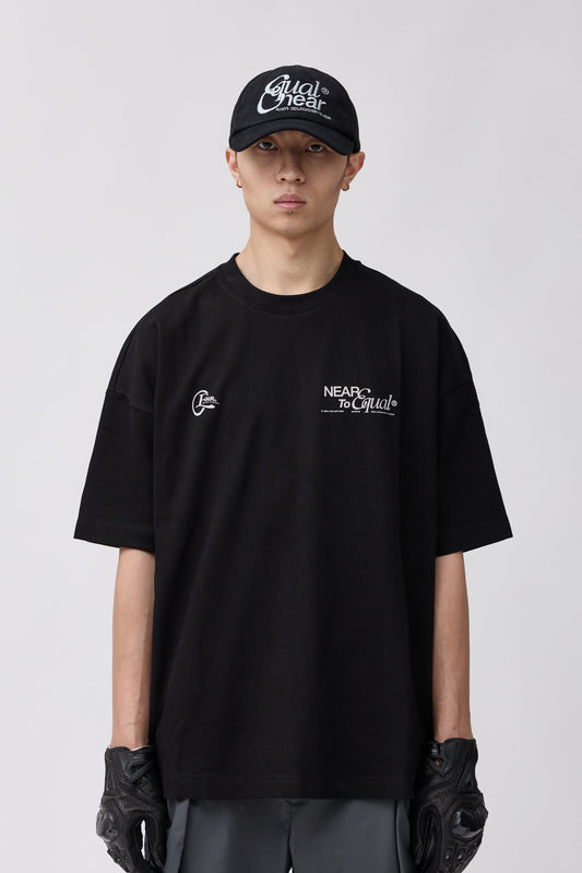 EQNR Logo Tee - Black