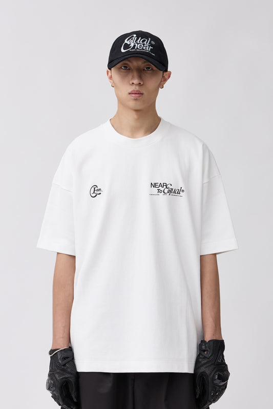 EQNR Logo Tee - White