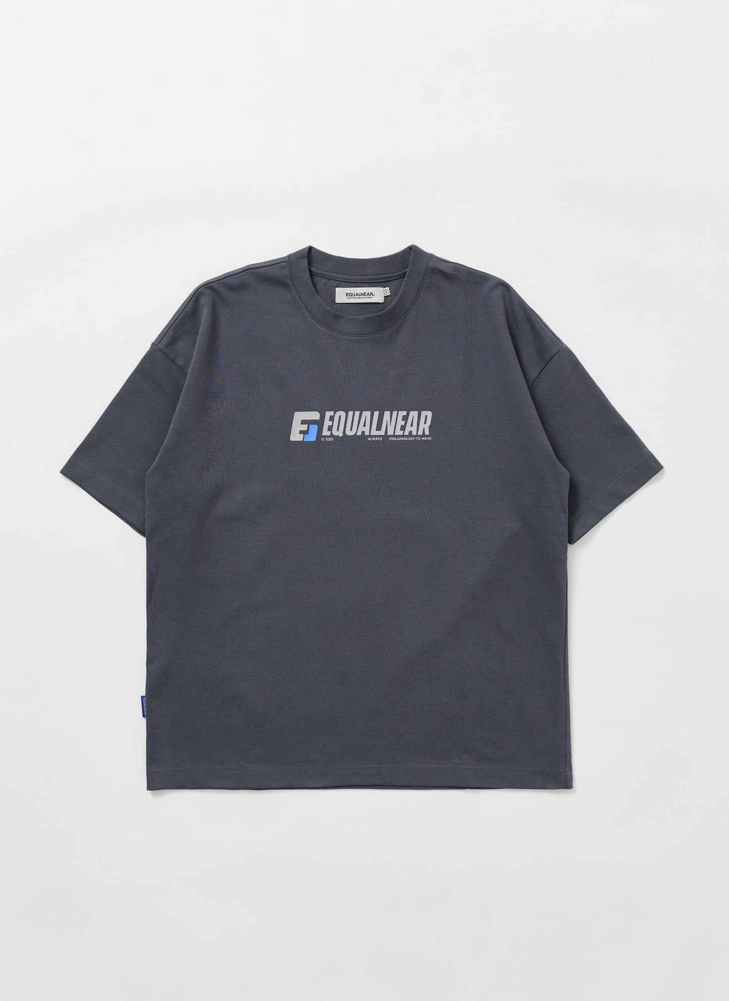 Speed Font Logo Tee - Gray