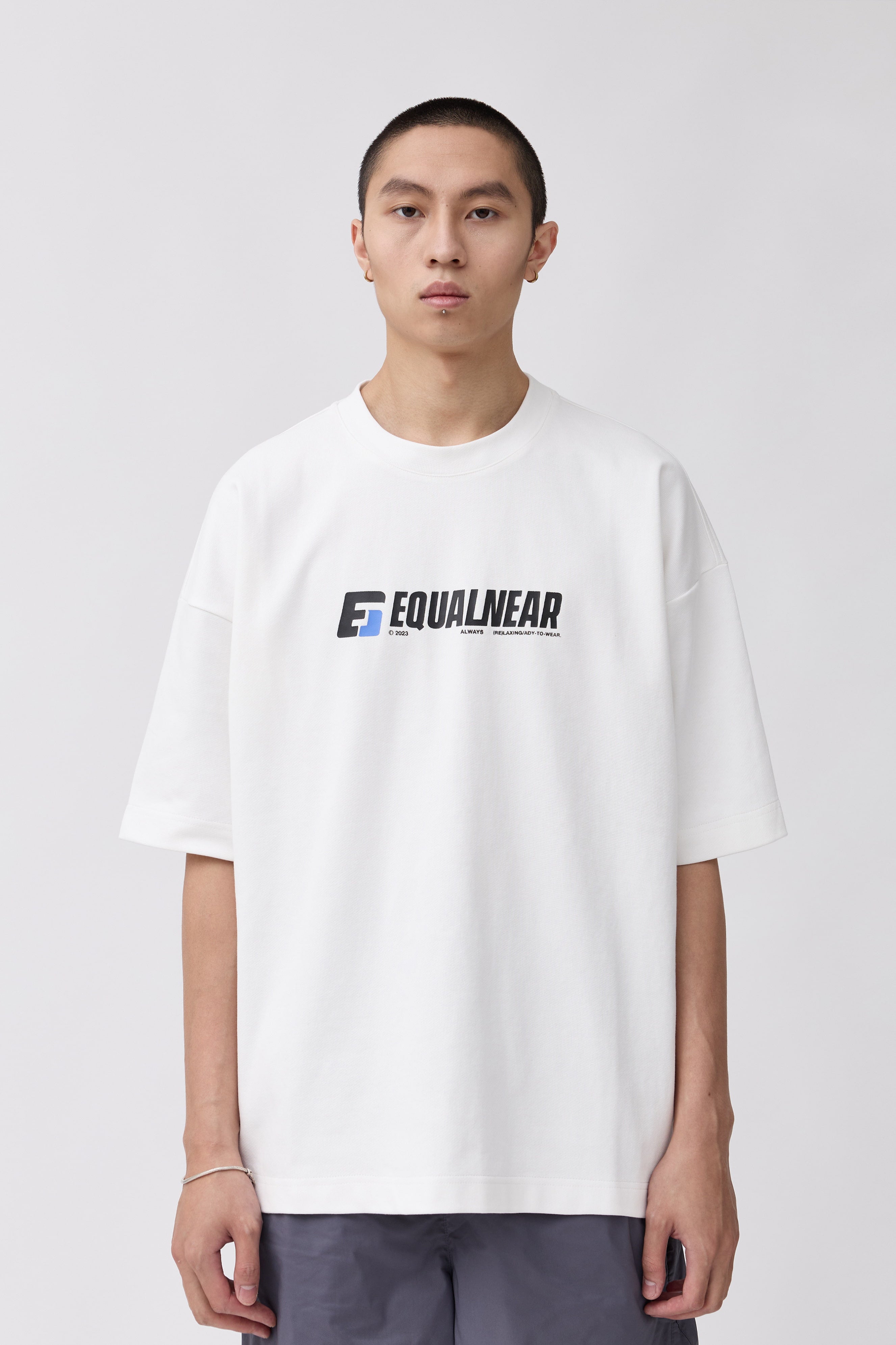 Speed Font Logo Tee - White