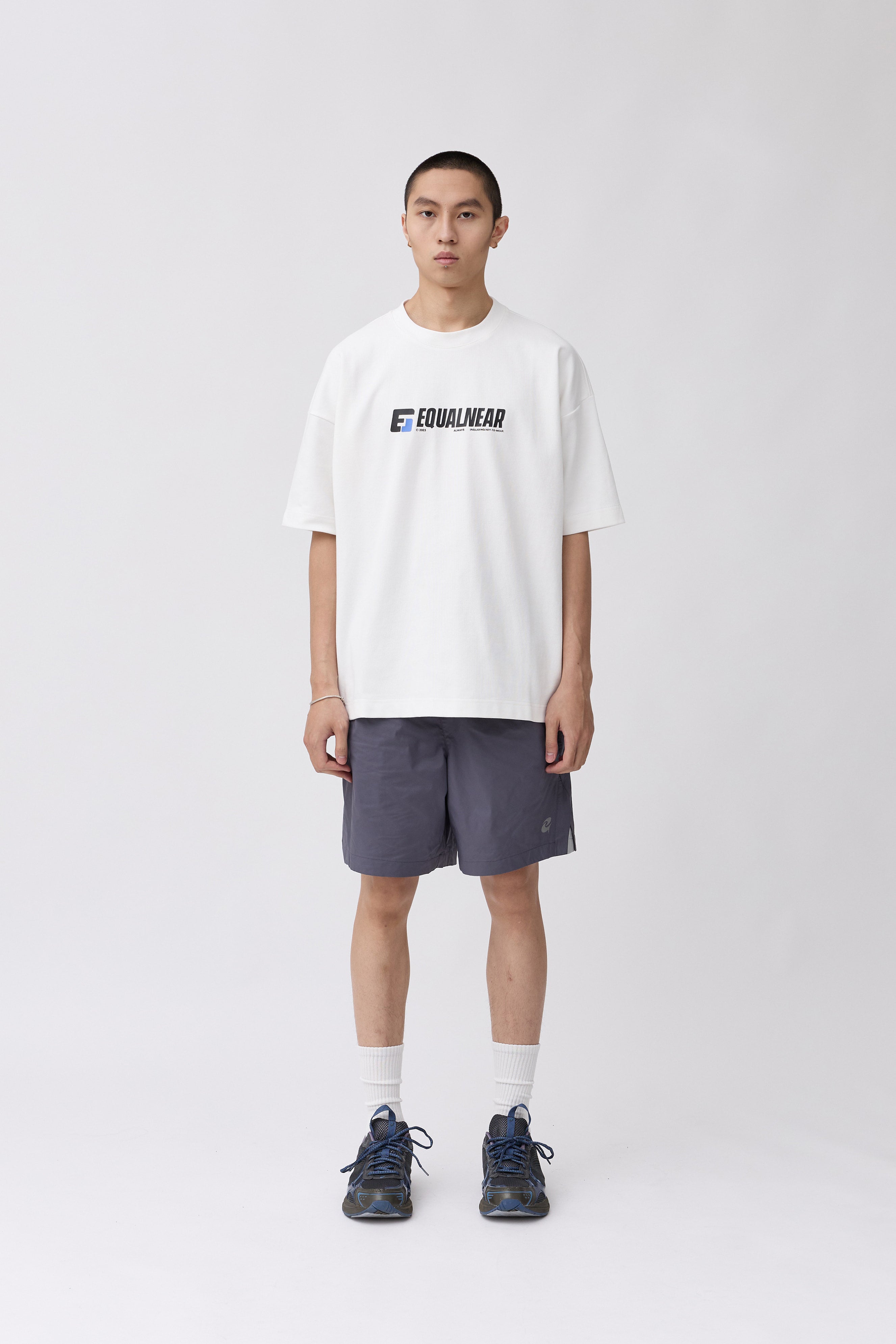 Speed Font Logo Tee - White